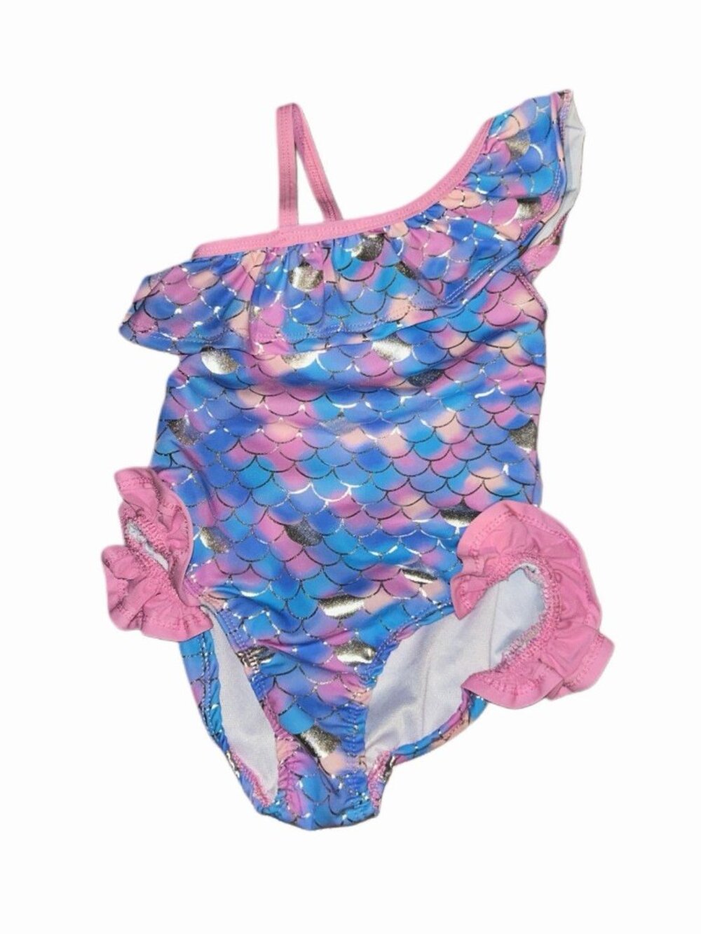 Size 4T Toddler Mermaid One Piece Bathing Suit